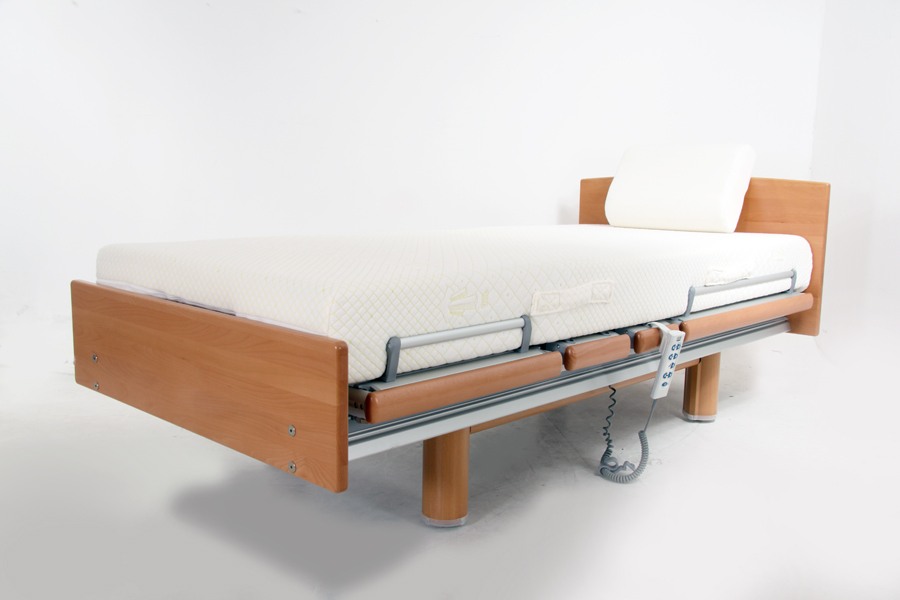 Hoog-laag bed qqq1049 Belletto 3080 MAN 90 x 200 zorg-verpleeg bed van Völker